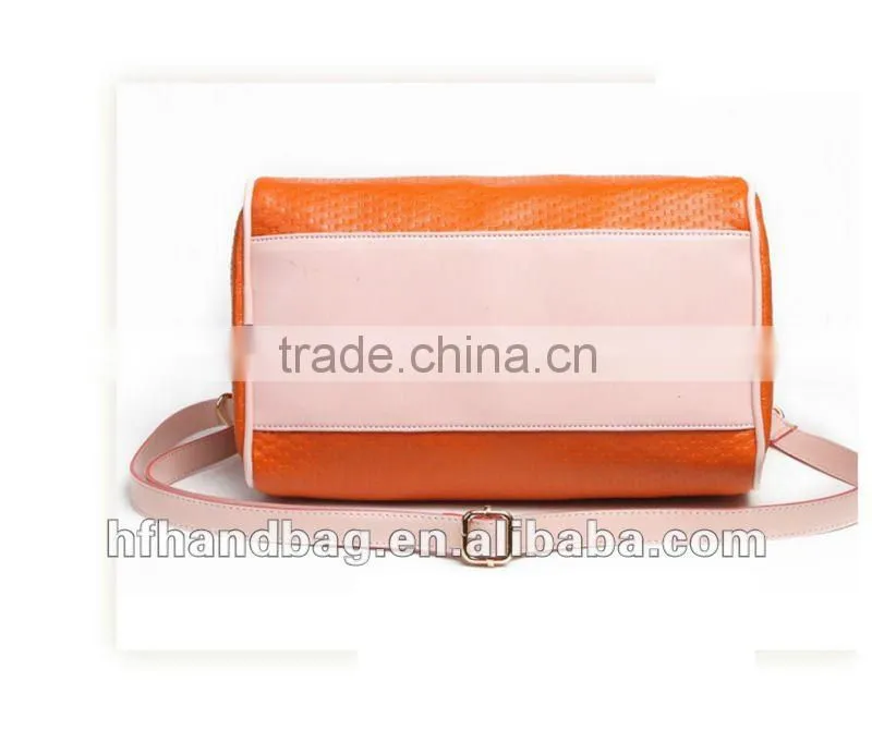2012 Orange new hit color mosaic personality banquet bag & Fashion Crossbody Bag