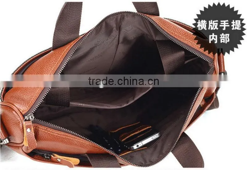 Handbag manufacture Latest professional factory leather men bag shoulder bags