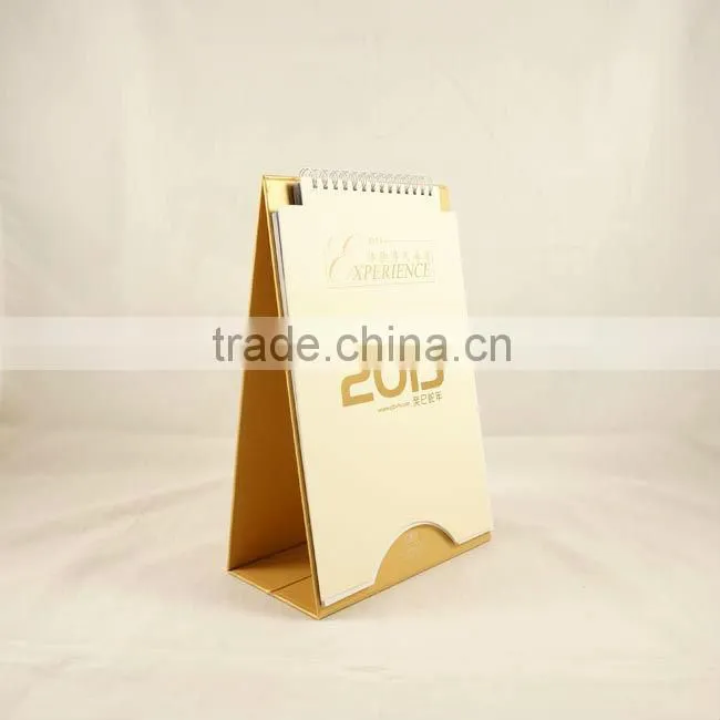 Hotels custom advertising desk calendar