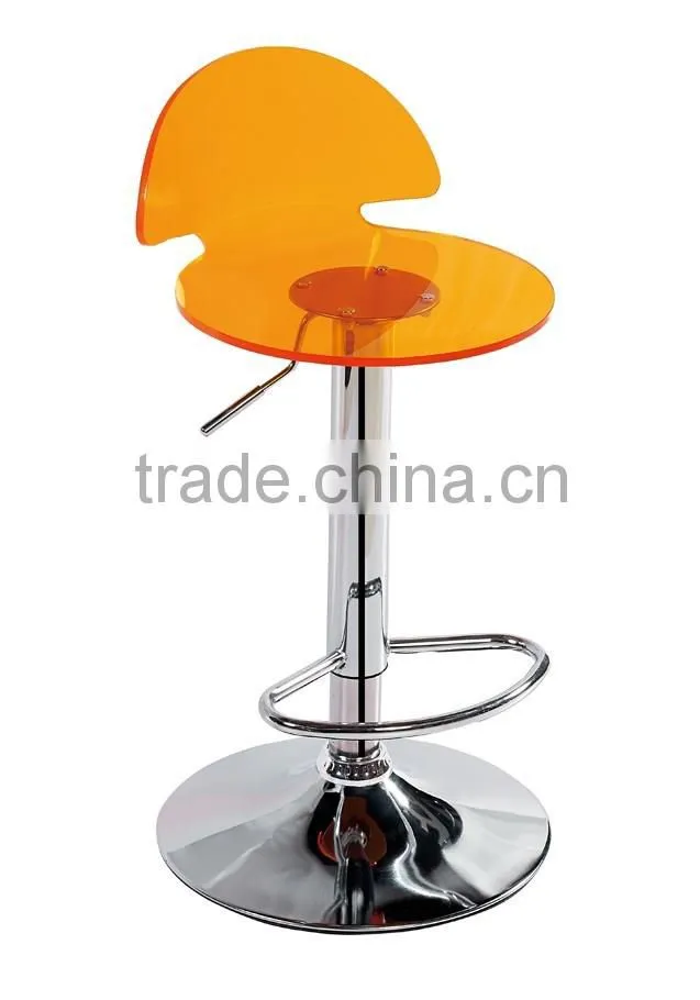 Italian Clear Acrylic Transparent Funky Bar Stool