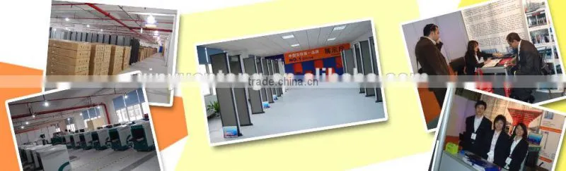 Security Walk-Through Metal Detector inspecting radioactive materials