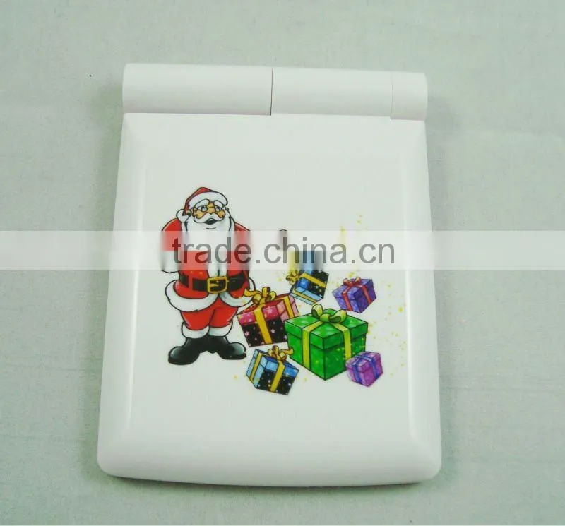 rectangle Plastic LED mirror for promotional gift/ office promotional gift