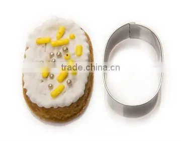stainless steel moon shape cookie cutter
