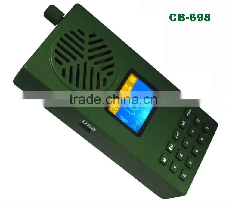 mp3 player with birds sound,bird mp3 player,Built in 1800mah Battery
