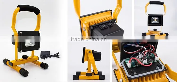 Portable Flood Light Rechargeable 20W COB LED Work Light