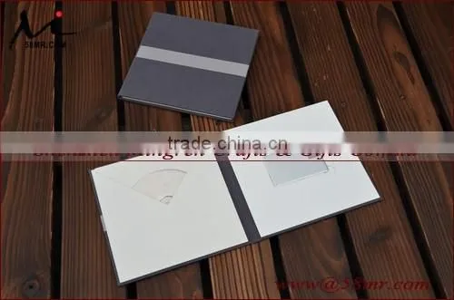 Fabric Cloth Linen DVD CD USB Business Card Box Album Folio