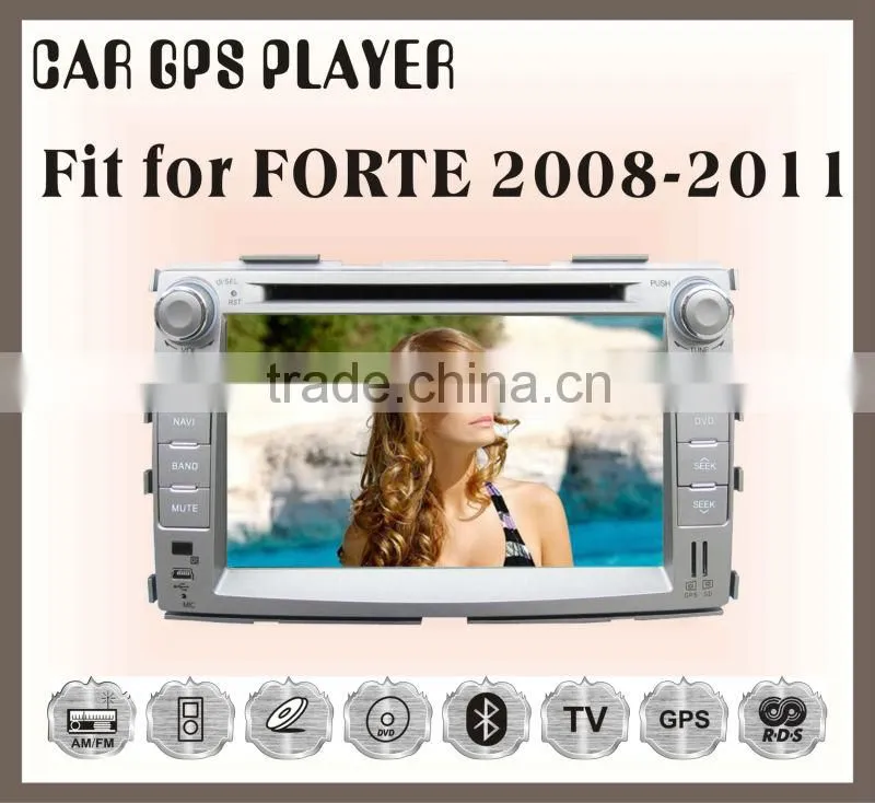 Fit for KIA Forte 2008-2011double din car dvd gps navigation