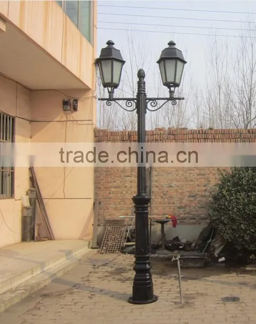 aluminum street lamp round lamp holder with PC cover