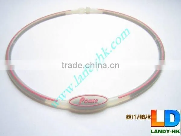 Silicone Power Energy Balance Necklace, Fatigue Release