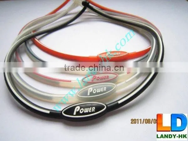 Silicone Power Energy Balance Necklace, Fatigue Release