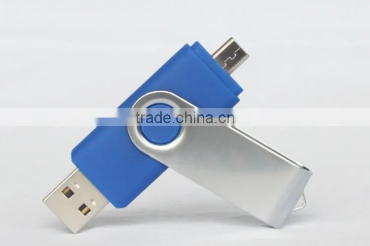 2016 promotional gift custom OTG usb flash drive for android smartphone
