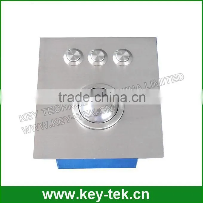38mm stainless steel ruggedized metal trackballs