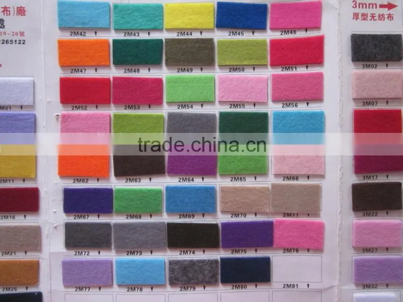 Punch Nonwoven polyester felt