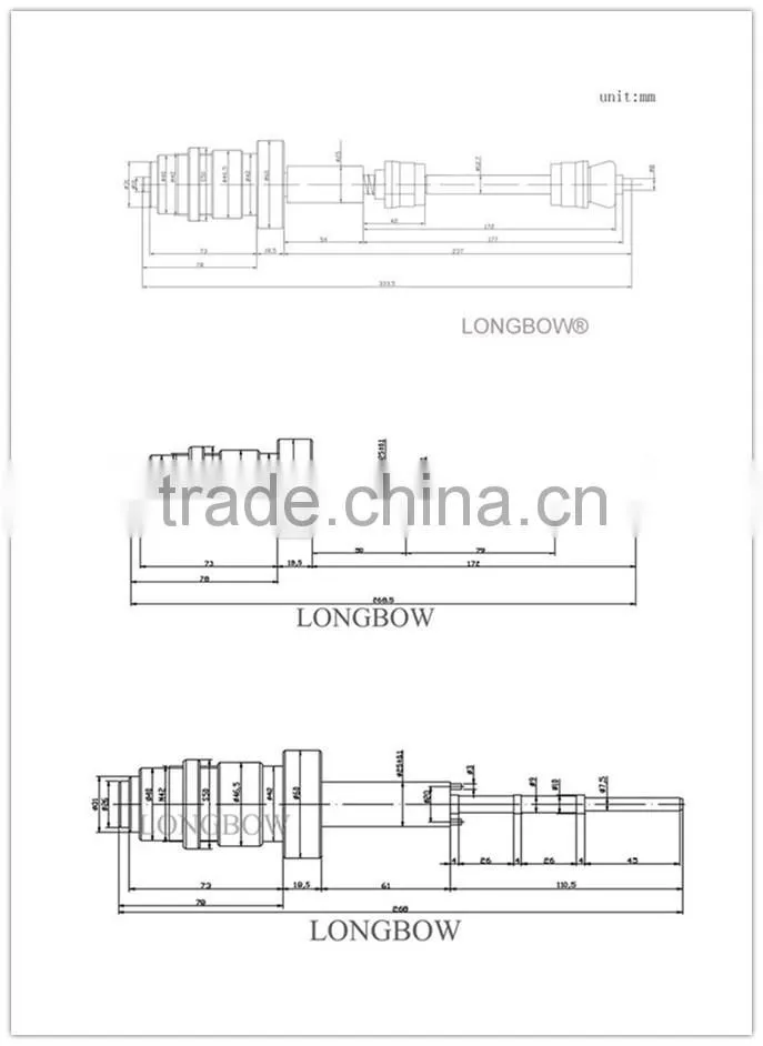 LB-410 All Latest new models high speed taper hollow Spindle Supplier for yarn covering machine