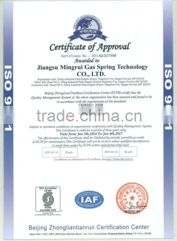 supporting auto gas spring for car