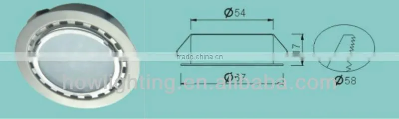 2013 Ningbo Hot selling 0.9-1.3W Steel LED Lighting Ceiling