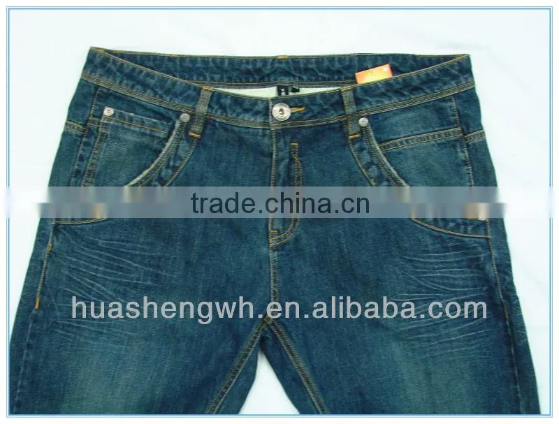2013 High Quality designer fashion mens cotton jeans pants
