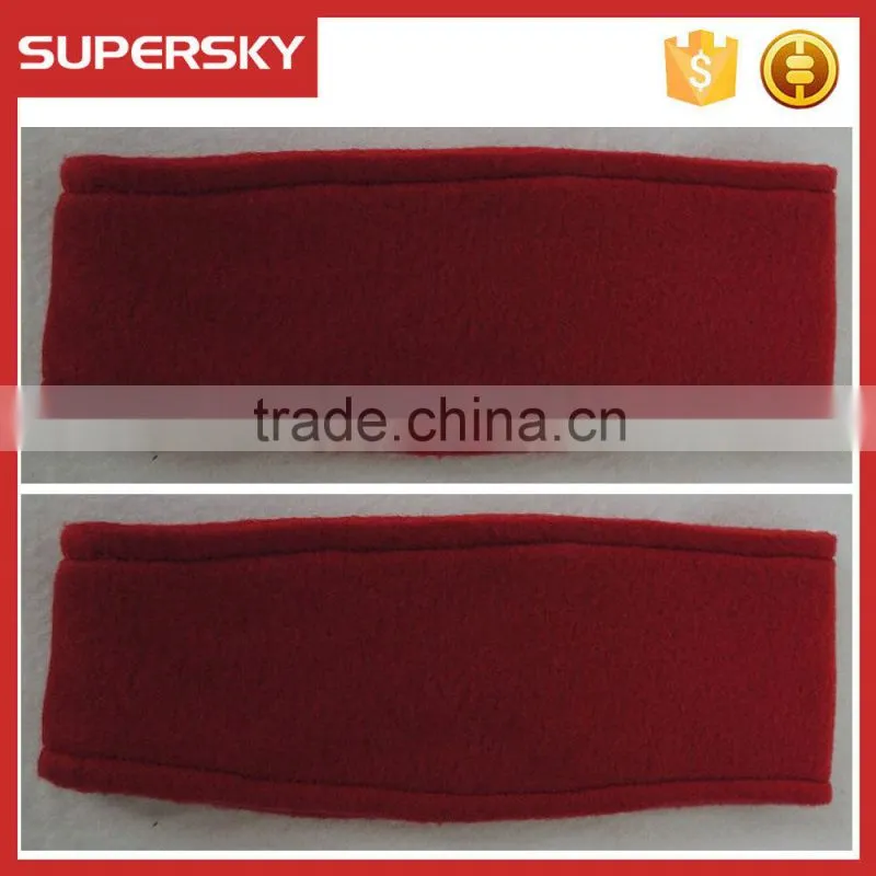A-120 polar fleece sport winter ear warmers for running skating fleece headband earmufs athletic fleece headband