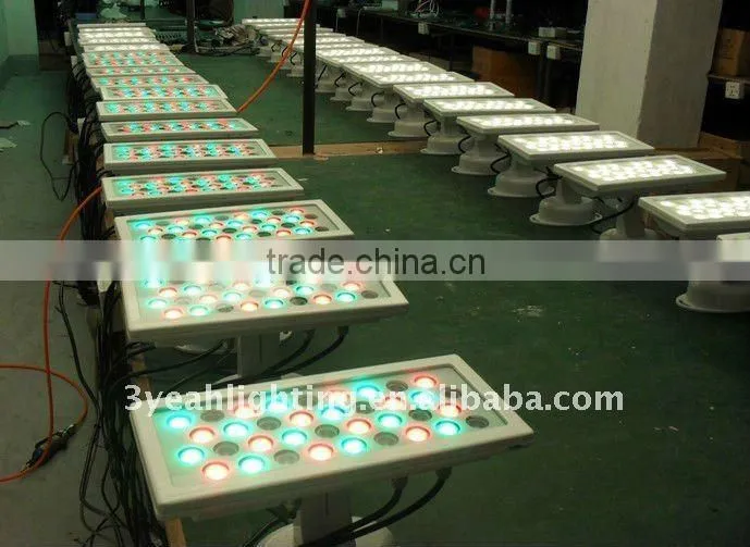 IP65 1 watt 36pcs light 3 in 1 rgb led wall washer