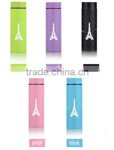 304 stainless steel vacuum bottle with five colors