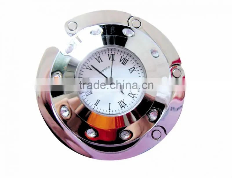 Custom Folding Purse Hanger with Epoxy Logo for Wholesale