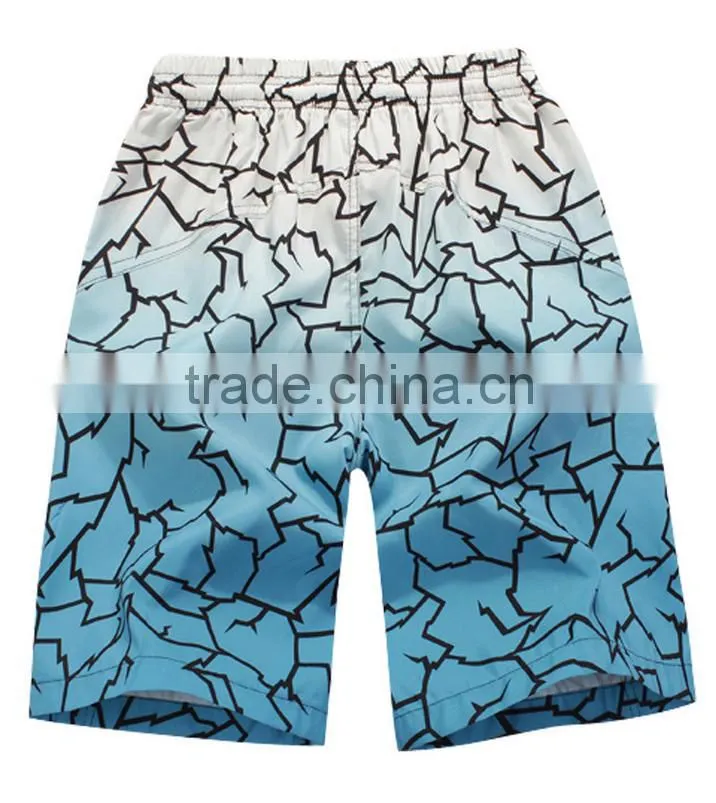 2016 Summer Fashion New Korean Style Loose Beach Plus Size Board Shorts For Men