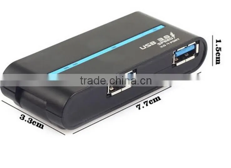 USB 3.0/2.0 4 Port High Speed Powered Hub For iMac MacBook Desktop Laptop