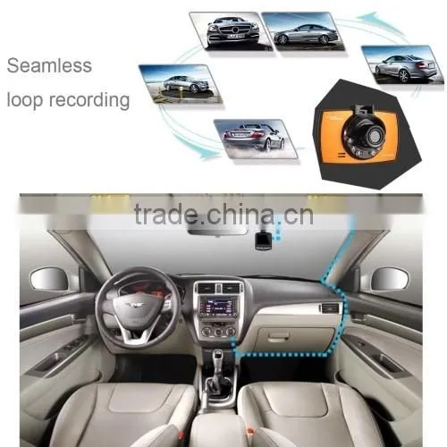 720P VGA 2.4 inch LCD Screen Display Car DVR Recorder