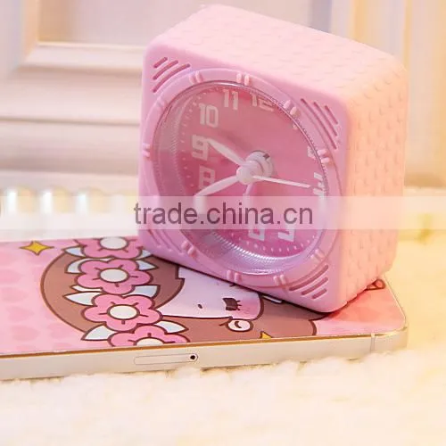 Hot sell Square silicone clock