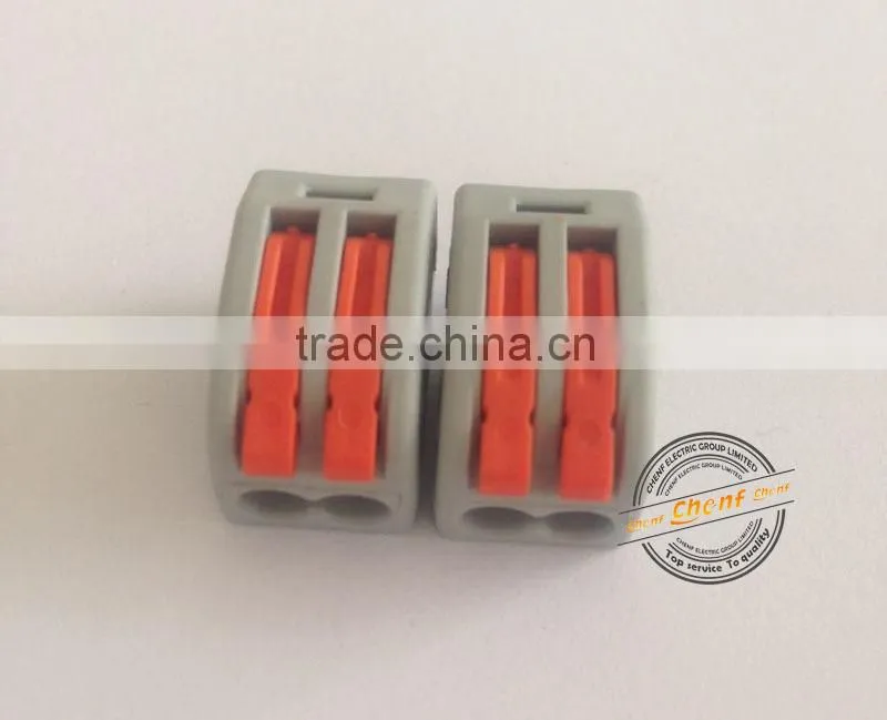 Cheaper Electrical Lamp Wire Connector with 2 Pins 0.75-2.5mm2