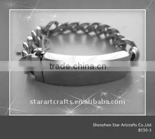 B150 Stainless steel bracelet jaguar key chain