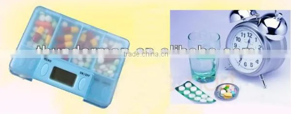 Digital Pill Box Timer Countdown Timer with Alarm Function