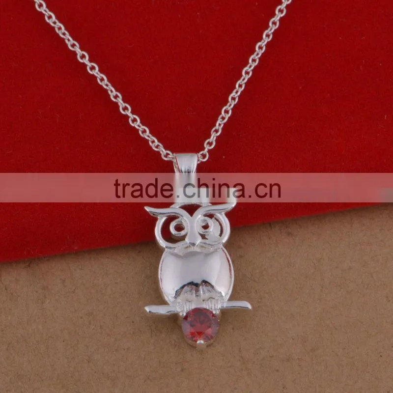heart model 925 sterling silver jewelry wholesale necklace