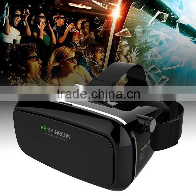Google Cardboard VR BOX 2 II Smartphone Headset 3D Virtual Reality Glasses Helmet Goggle Oculus Rift DK2 Head Mount + Controller