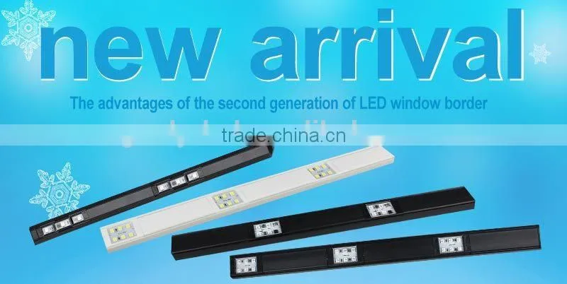 LED module track light for door and window