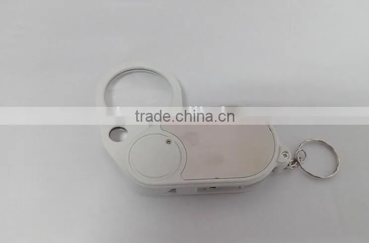 4X lighted Keychain Magnifier for Promotion Gift