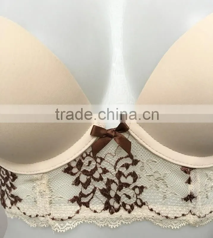 Classic longline bra and panty in stock(CSM01)