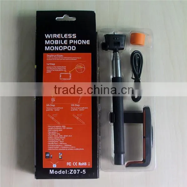 Popular professional mobile phone wireless bluetooth monopod