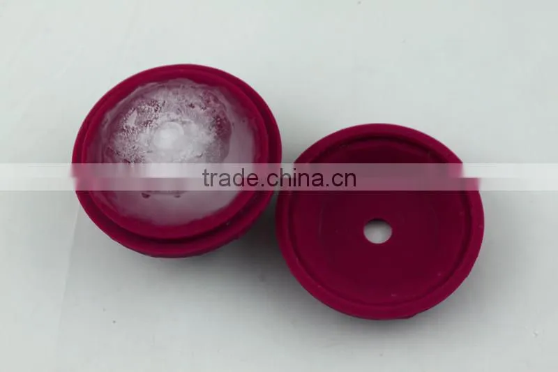 large silicone ice ball mould, sphere silicone ice ball, custom silicone ice ball tray