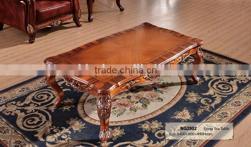 Chinese wooden carved tea table (NG2902)