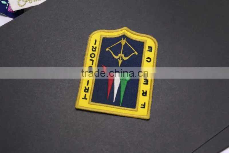 Iron-on Embroidered Patch,Customized Self-adhesive Embroidery