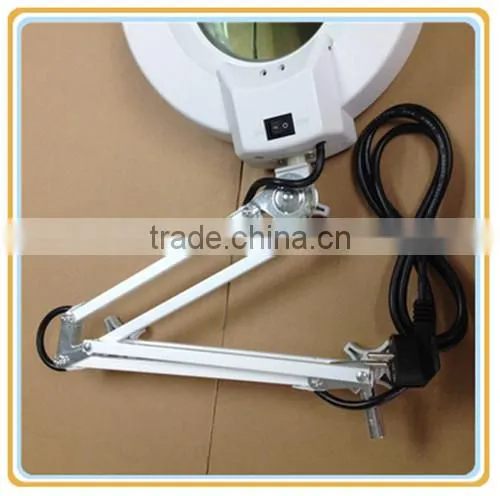 magnifying led/Desktop led lamp with magnifying glass