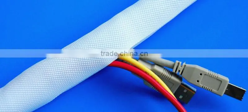 Cable protection-Self-closing wrap