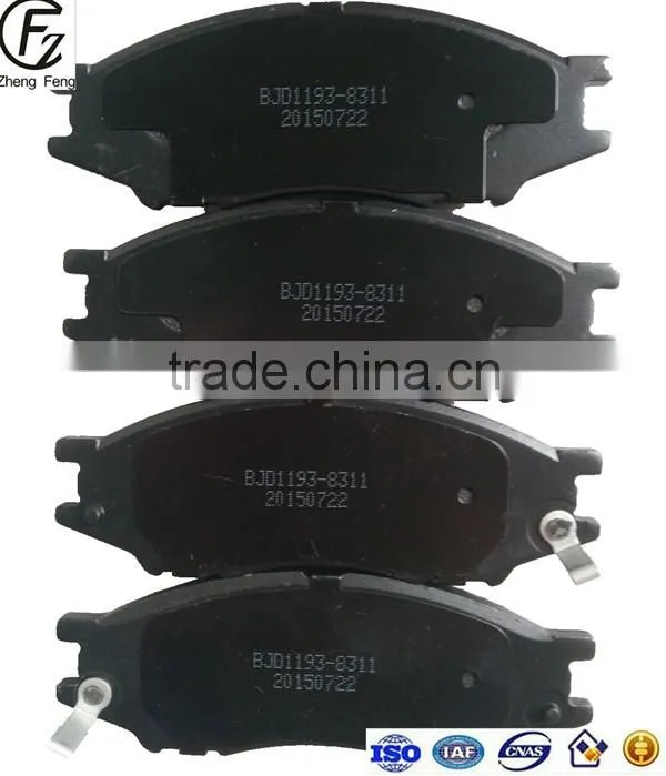 D1193 Hot Sale Semi-metallic Brake Pads for RENAULT