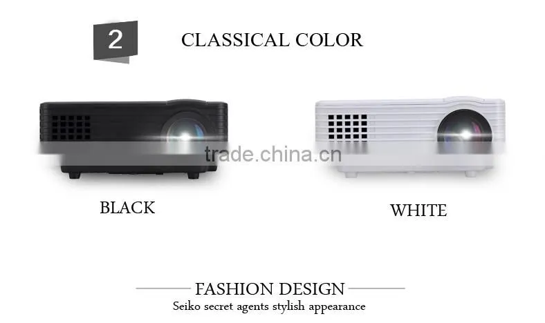 800lumens home theater projector portable lcd led projector RD805