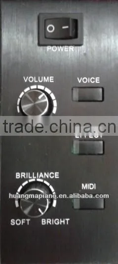Digital Piano 88 keys/Black Polish Electric Piano/ HUANGMA HD-L123upright piano / musical instrument synthesizer