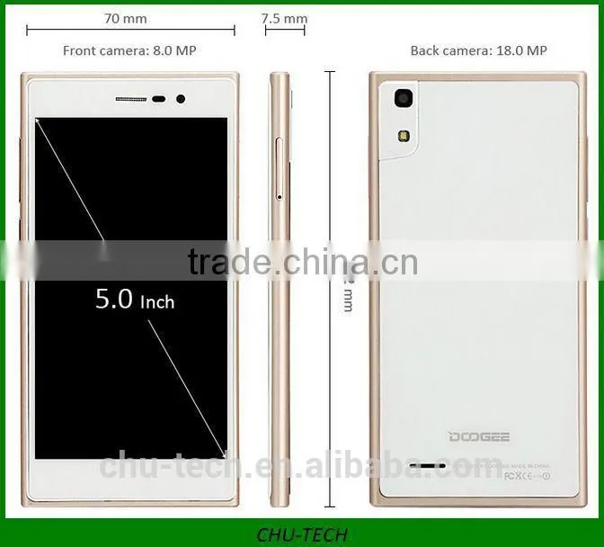 Doogee DG900 SmartPhone MTK6592 Octa Core 1.7GHZ Android 4.4