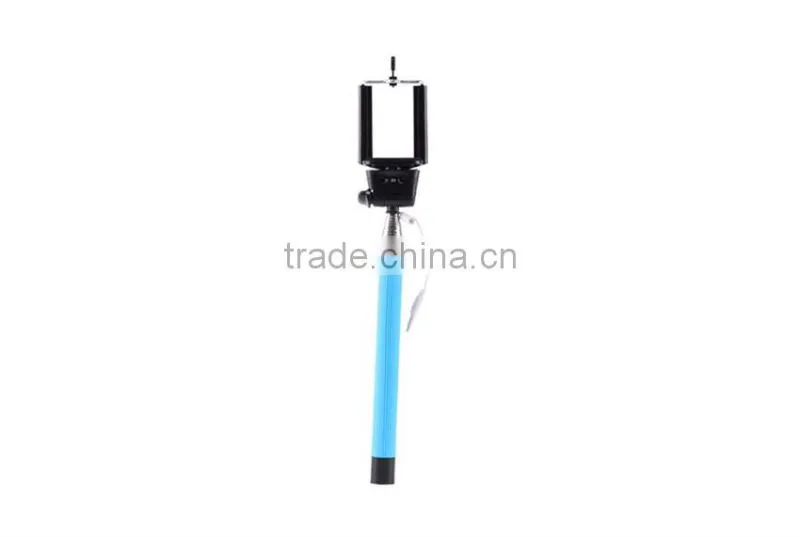 Factory Price Colorful Selfie Stick Tripod with Wired for Smart Phone for iPhone