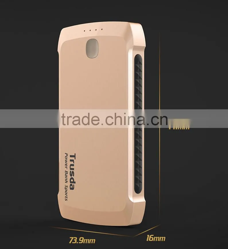 2017 hot products 5V 3A input/output fast charging USB c power bank