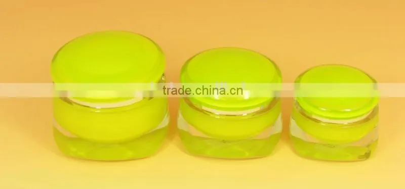Applied in Cosmetic Packaging Hot Stamping Elegant Unique acrylic jar